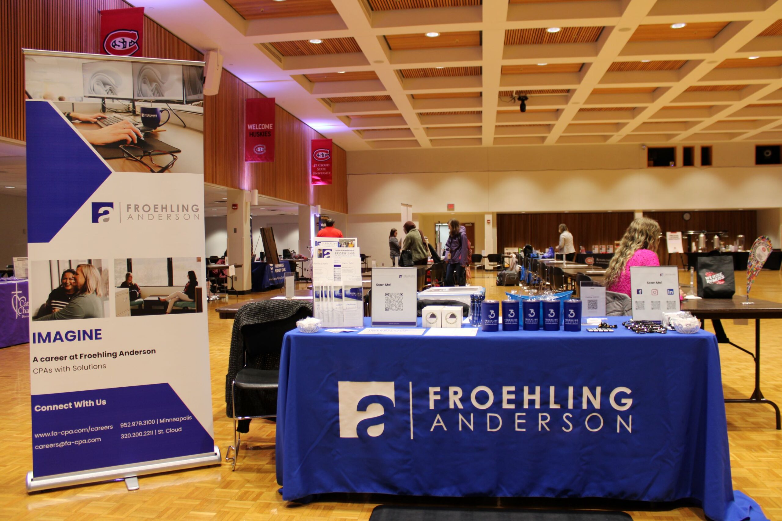 Internship and hiring table for Froehling Anderson