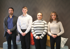 Four Froehling Anderson Interns